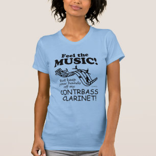 T-shirt Contrabass Clarinet Sentez La Musique