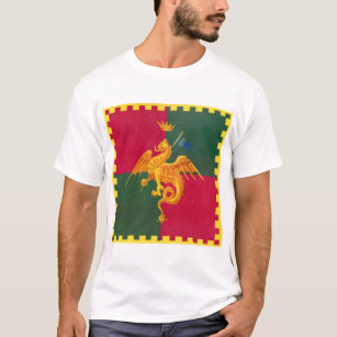 T-shirt Contrada del Drago (Dragon) Palio di Siena