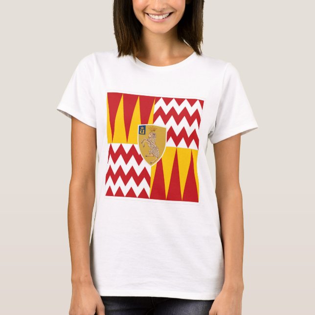 T-shirt Contrada di Valdimontone (Vallée du bélier) (Devant)
