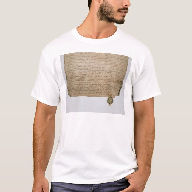 T-shirt Contrat ecclésiastique du duc grand de (Devant)