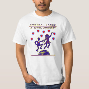 T-shirt Contre la joie de danse