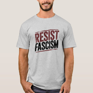 T-shirt contre le fascisme
