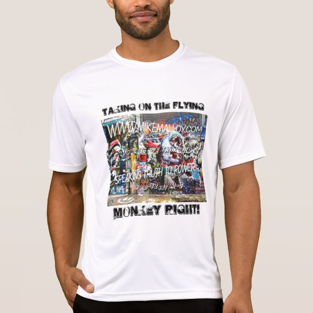 T-SHIRT CONTRE LE MUR (Devant)