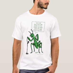 T-shirt Contre le visiteur de mante de prière de danse