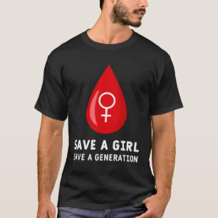 T-shirt Contre les mutilations génitales féminines Arrêter