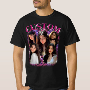 T-shirt Contrefaçon J'aime mon cœur de petite amie chaude