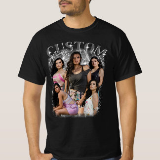 T-shirt Contrefaçon J'aime mon cœur de petite amie chaude 