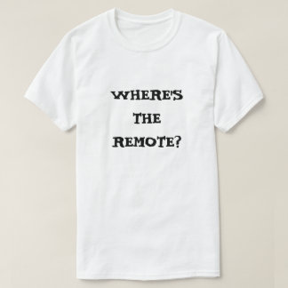 T-shirt Contrôle à distance manquant