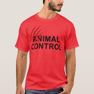 T-shirt Contrôle animal Halloween Costume Tee