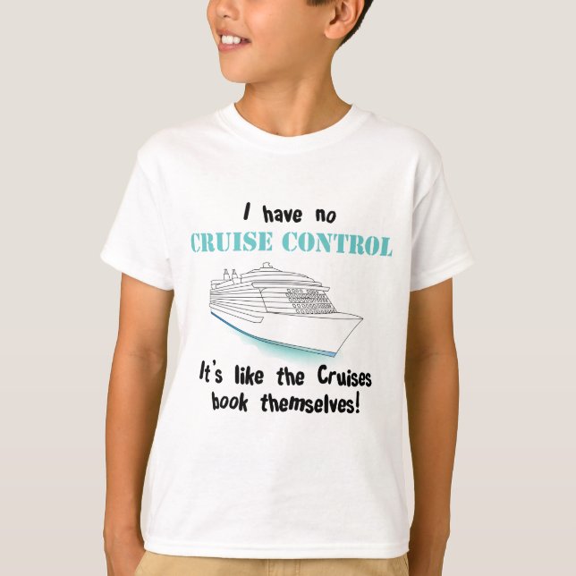 T-shirt Contrôle de croisière (Devant)