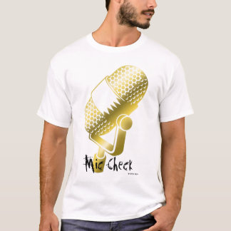 T-shirt Contrôle de MIC/usage de Statick