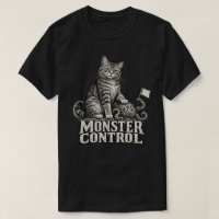 Contrôle de monstre – Drôle de chat tigré vintage