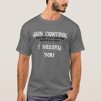 T-SHIRT CONTRÔLE DES ARMES
