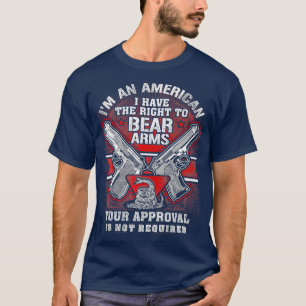 T-shirt Contrôle des armes à feu Droit d'porter des armes 