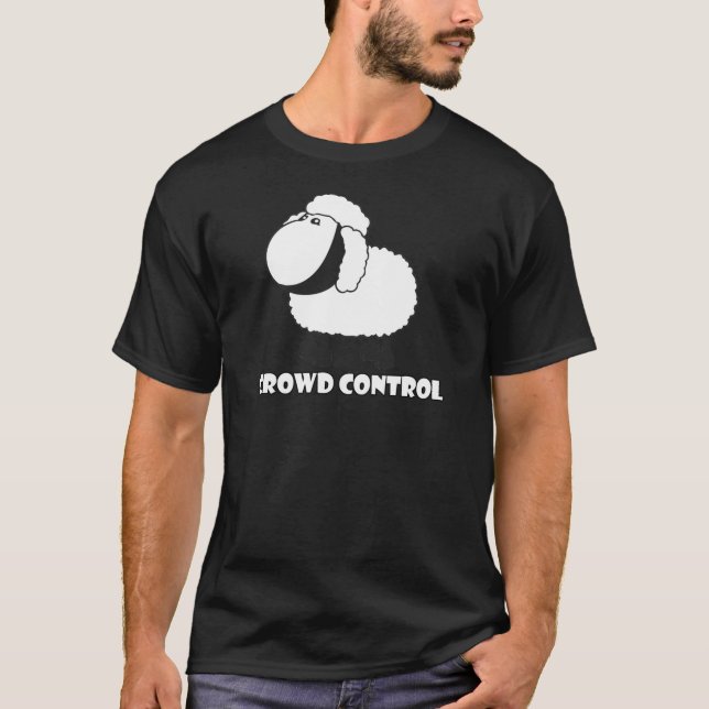 T-shirt contrôle des foules (Devant)