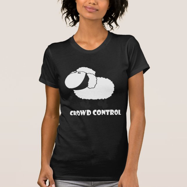 T-shirt contrôle des foules (Devant)