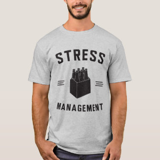 T-shirt Contrôle du stress de bière