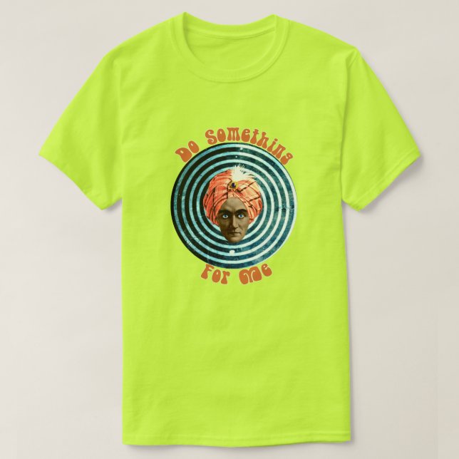 T-shirt Contrôle mental des hommes (Design devant)
