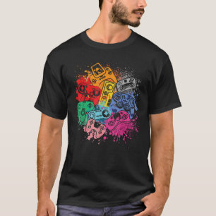 T-shirt Contrôler toutes les choses par jeu de contrôleur