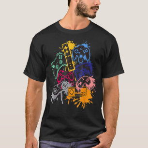 T-shirt Contrôler Toutes Les Choses Video Game Controller