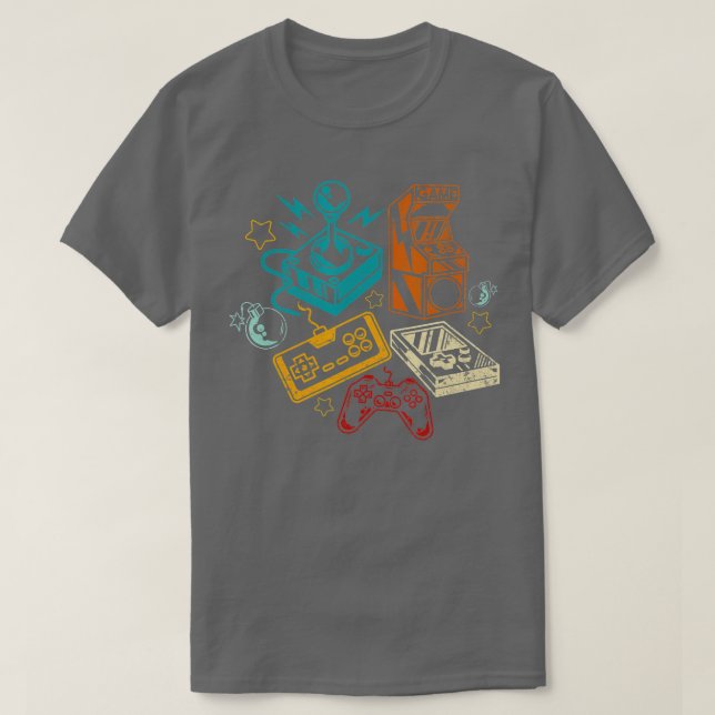 T-shirt Contrôler toutes les choses Video Game Controller  (Design devant)