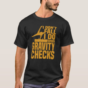 T-shirt Contrôles aléatoires de gravité en gymnastique Che