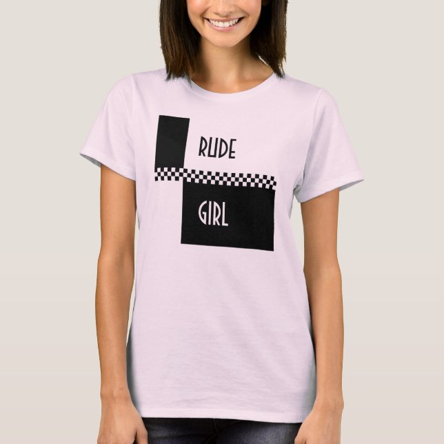 T-shirt Contrôles GROSSIERS de Fille-ska (Devant)