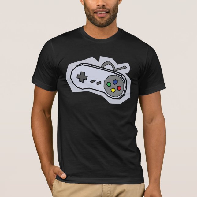 T-shirt Contrôleur 2 de 16 bits (Devant)