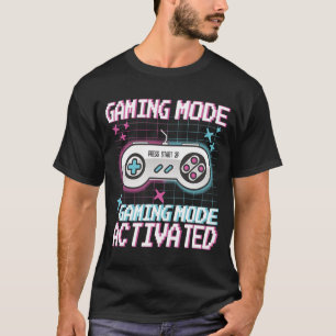 T-shirt Contrôleur d'activation de mode de jeu