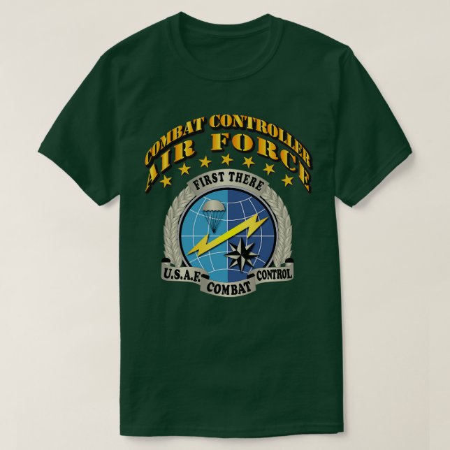 T-shirt Contrôleur de combat USAF (Design devant)