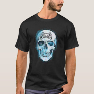 T-shirt Contrôleur de contrôle de l'esprit Jeux de crâne G