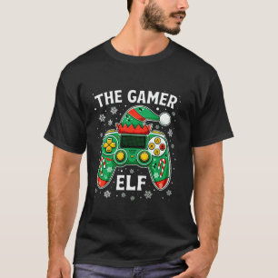 T-shirt Contrôleur de jeu Gamer Elff Gamer