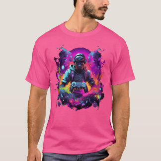 T-shirt Contrôleur De Jeu Pour Gamer Jeu Un Jour Sans g