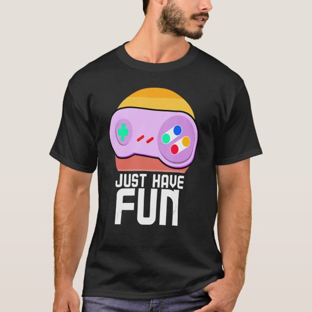 T-shirt Contrôleur de jeu vidéo Gamer 1 (Devant)