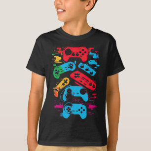 T-shirt Contrôleur de jeu vidéo Gamer 18