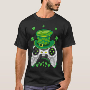 T-shirt Contrôleur de jeu vidéo Irish Gamer Boys St patric