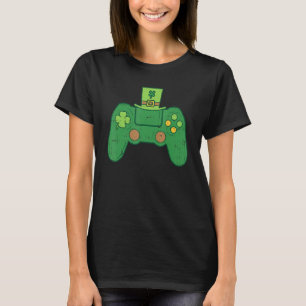 T-shirt Contrôleur de jeu vidéo Irish Gamer Boys St patric