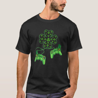 T-shirt Contrôleur de jeu vidéo Irish Gamer Boys St patric
