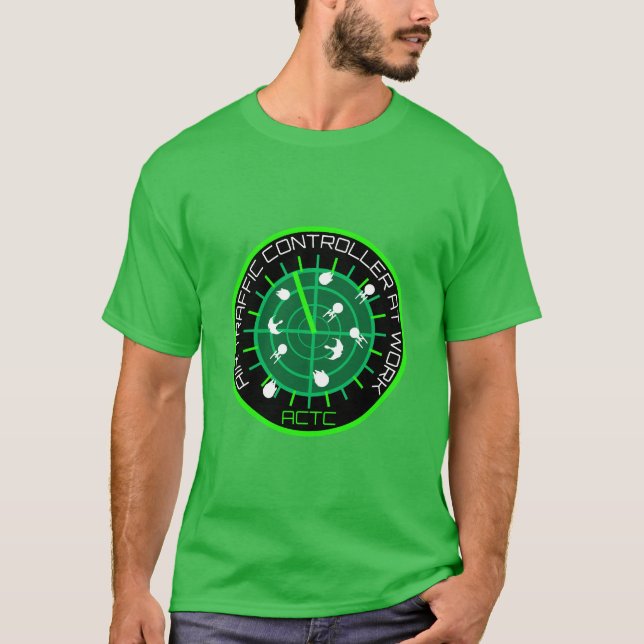 T-shirt Contrôleur de la circulation aérienne (Devant)