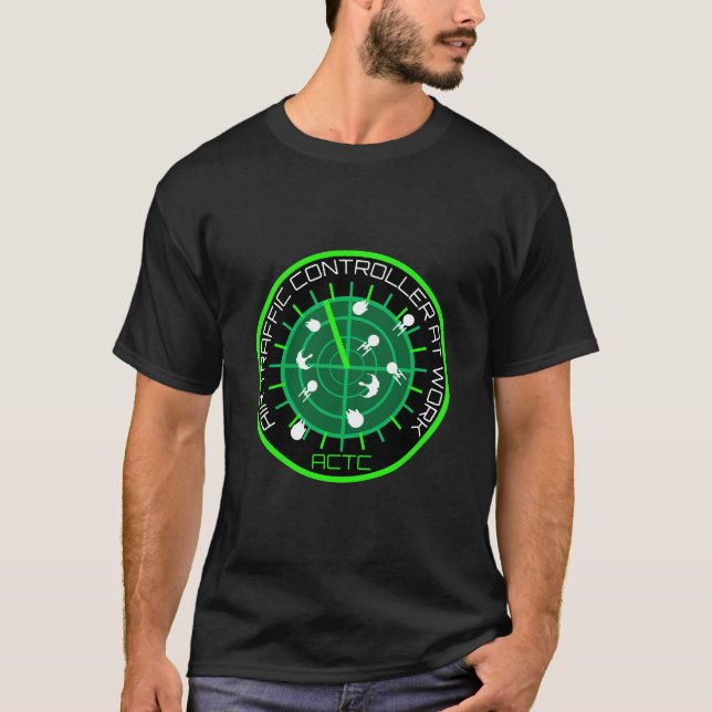 T-shirt Contrôleur de la circulation aérienne (Devant)