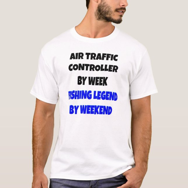 T-shirt Contrôleur de la circulation aérienne de la légend (Devant)