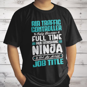 T-shirt Contrôleur de la circulation aérienne Titre du tra