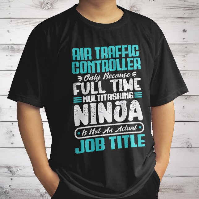 T-shirt Contrôleur de la circulation aérienne Titre du tra (Créateur téléchargé)