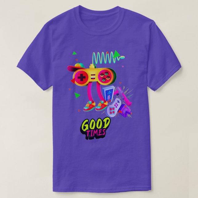 T-shirt Contrôleur de la vidéo game de Things (Design devant)