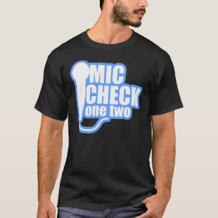 T-shirt Contrôleur de microphone