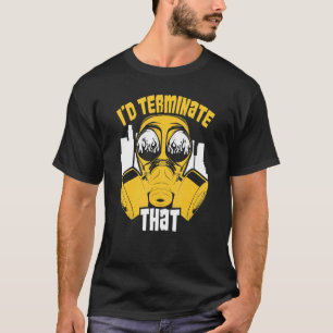 T-shirt Contrôleur de nuisibles de punaises de lit Extermi