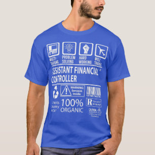 T-shirt Contrôleur financier adjoint MultiTasking Certif