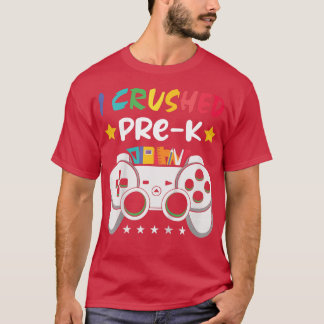 T-shirt Contrôleur Jeu Enfants Dernier Jour De L'École Gar