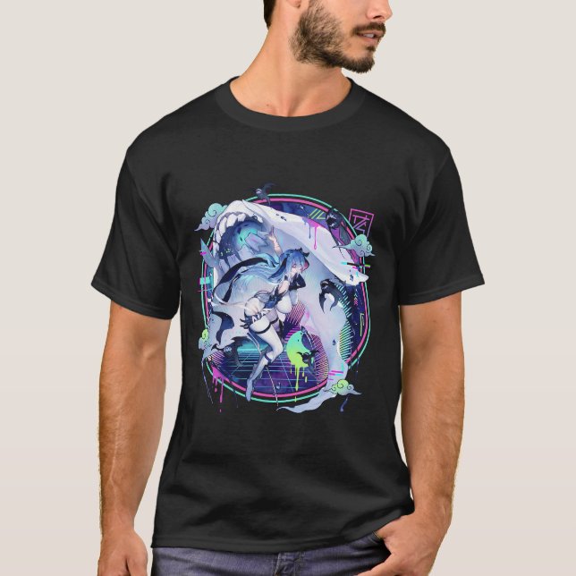 T-shirt Contrôleur polyvalent Narja Chaos Zero Nightmare 5 (Devant)