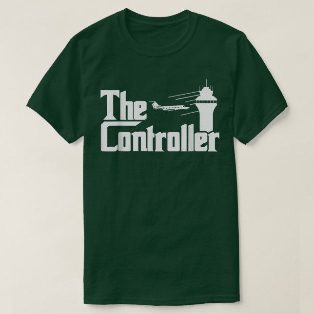 T-shirt ContrôleurAéronef de contrôle de la circulation aé (Design devant)